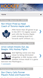 Mobile Screenshot of hockeynarrative.com